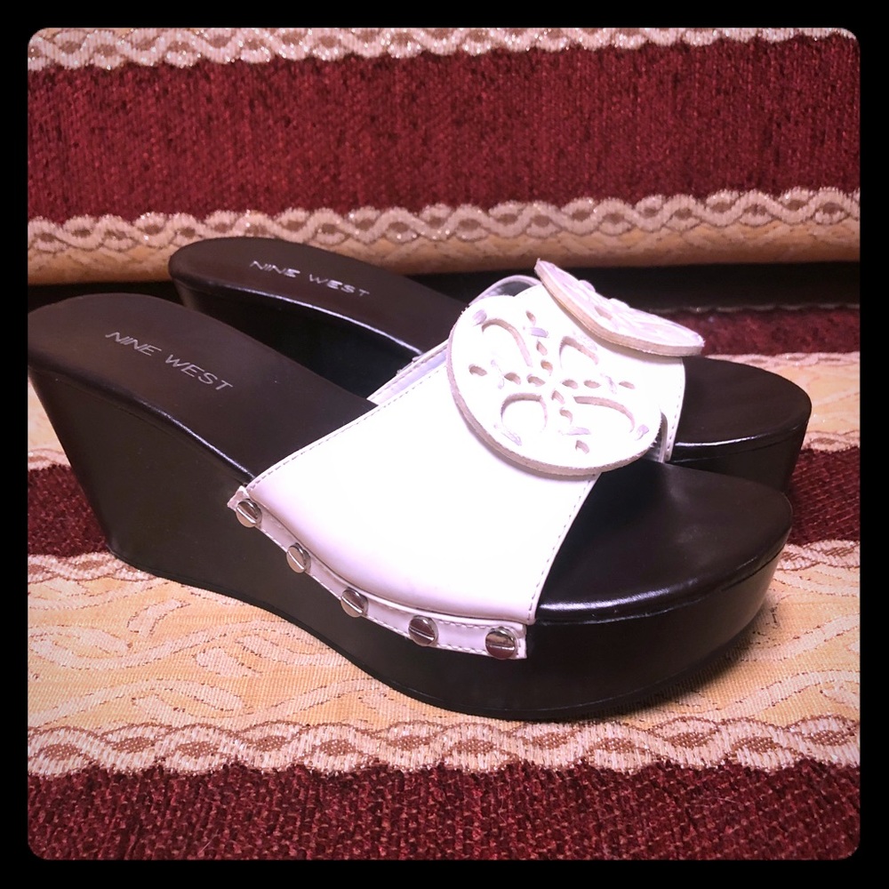 Nine West platform wedges